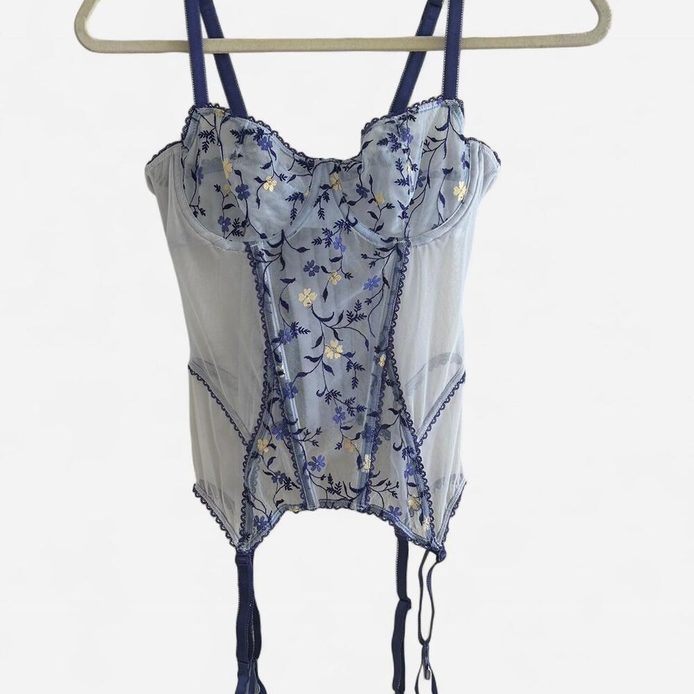 American-vintage Women's Blue and Purple Corset